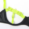 Subblime - 955281 Ensemble Soutien-Gorge Avec Collier Et Détails De Jambes Vert Fluorescent L/Xl
